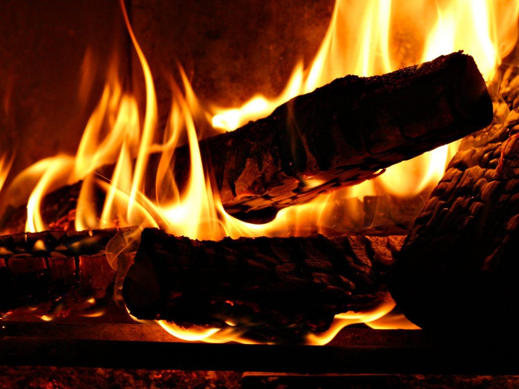 Leña para cocinar o para calentarnos fuego